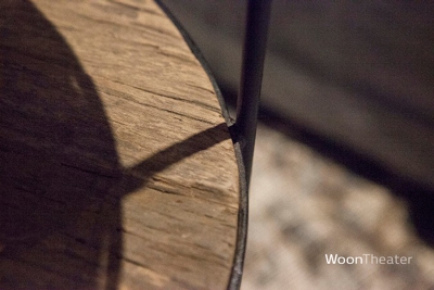 Rustieke oud houten bijzettafel | Ottawa | 3 etage