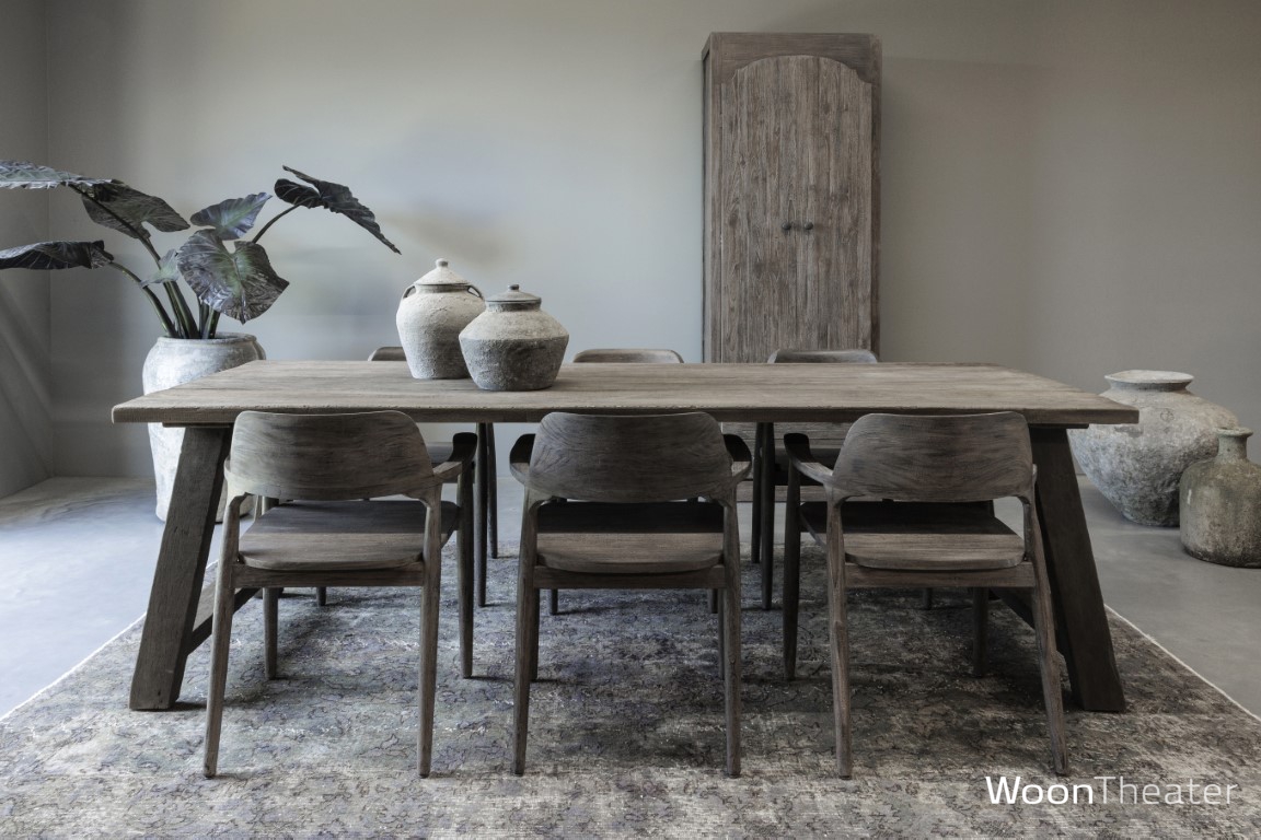 Landelijke rustieke A-poot tafel | Rustic collection